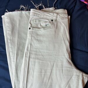 Women's Cropped Jeans in Mint